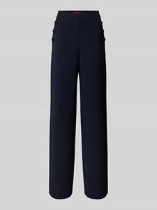 Max Mara Studio Stoffen broek met knoopsluiting, model 'RINA'