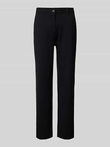Guess Straight leg stoffen broek met steekzakken, model 'NEW ZOE'