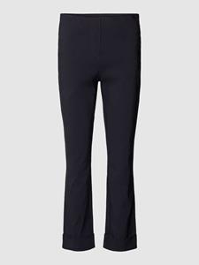 STEHMANN Straight leg fit stoffen broek met steekzakken opzij, model 'IGOR'