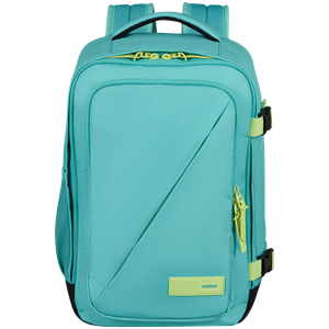 American Tourister Take2cabin Rugzak Dusty Turquoise/Lime