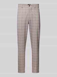 CINQUE Regular fit stoffen broek met bandplooien, model 'BODO'