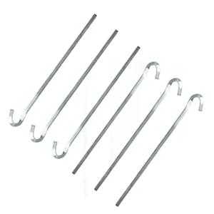 ProPlus 24x Stuks rotspennen/tentharingen metaal 22 cm -