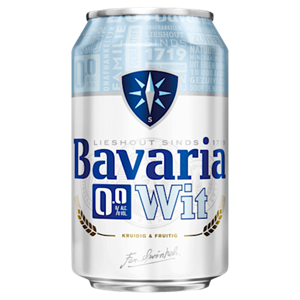 Bavaria 0.0% Wit blik 33cl