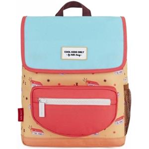 Hello Hossy Rugzak  Good Morning Kid Backpack - Salmon
