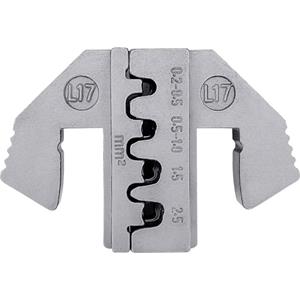 TOOLCRAFT TO-9625860 Krimpinzetstuk MCP 6.3/4.8K & SPT contact 0.2 tot 2.5 mm² Geschikt voor merk 