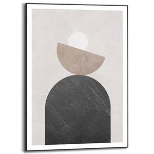 Reinders  Balancing - Schilderij 70x50cm Zwart