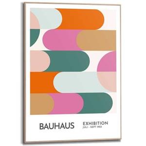 Reinders  Bauhaus Patterns - Schilderij 70x50cm Hout