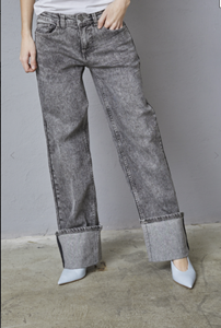 Sisters Point Broek Onea-Turnup1/L.Grey wash