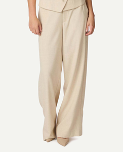 Neo Noir Broek Emmett Melange Pants Beige
