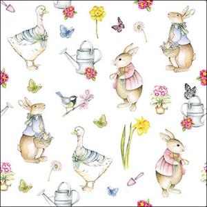 Servetten Easter Garden 33cm FSC Mix