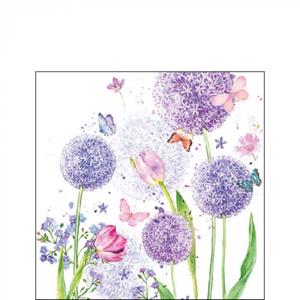 Servetten Flower Beauty 25cm FSC Mix