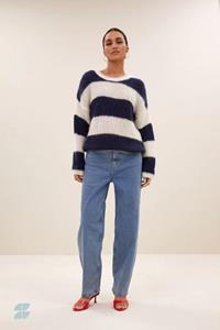 By-Bar lew glitter broek | denim