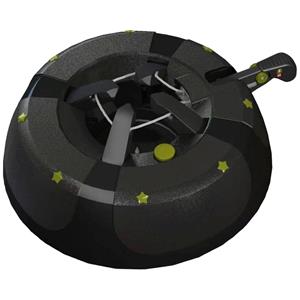 F-H-S International R200 Pro Nature 1 Kerstboomstandaard Hoogte boom (max.) 2 m Kabeltechniek met voetpedaal Waterpeilaanduiding