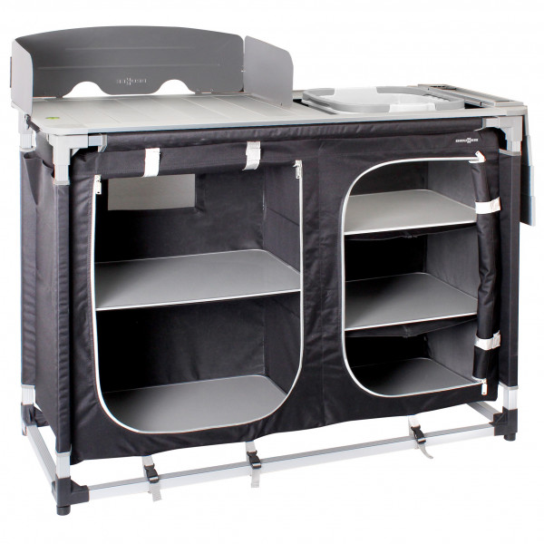 BRUNNER  Azabache CTW Square HWT - Campingkasten zwart/ gray