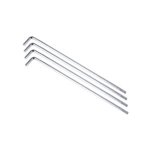 Grondpennen - 12x stuks - metaal - 23 cm - tentharingen -