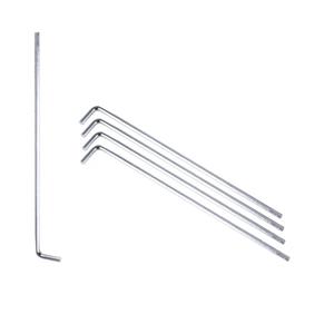 Camp active Grondpennen - 30x stuks - metaal - 23 cm - tentharingen -