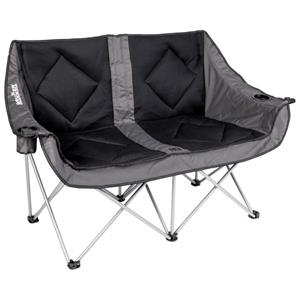 BRUNNER  Action Sofa 3D Comfort - Campingstoel grijs/zwart