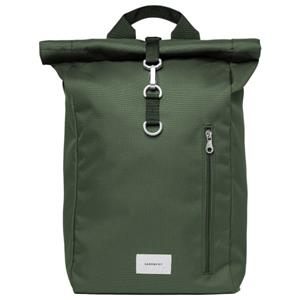 Sandqvist  Ground Rolltop Backpack 19 - Dagrugzak, olijfgroen