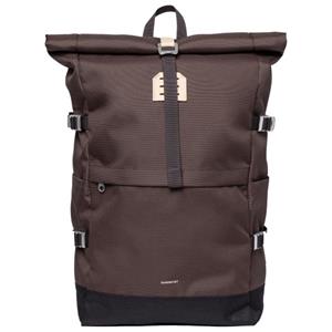 Sandqvist  Icon Rolltop Backpack 26 - Dagrugzak, bruin