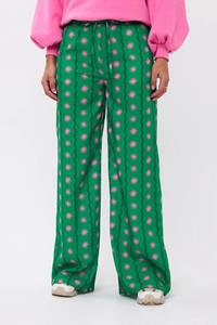 Ydence Pants Veerle | Green print