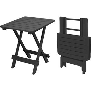 Redcliffs Campingtafel Tevere Kunststof Antraciethoogte 70 Cmbladfmeting 72x79cm
