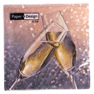 Duni Servetten Cheers 24x24 Cm