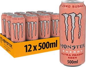 Monster Energy Monster Ultra Peachy Keen 12-pack