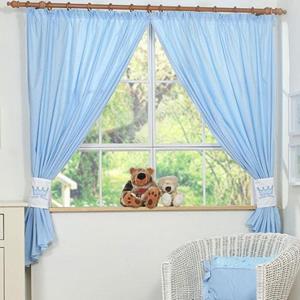 Gordijn Little Prince Blauw (2 stuks)