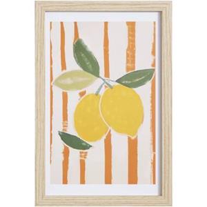 Leen Bakker Poster Citroen - MDF/glas - 30x20 cm