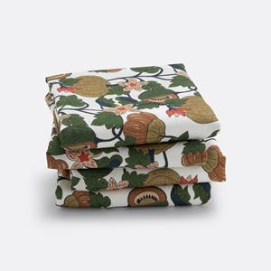LA REDOUTE INTERIEURS Set van 4 tafelservetten in tergal Melonette