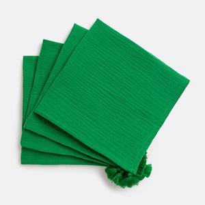 LA REDOUTE INTERIEURS Set van 4 servetten in tetra, Kumla