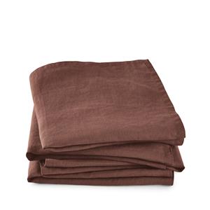 LA REDOUTE INTERIEURS Set van 4 servetten van gewassen linnen Victorine