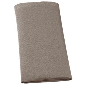 ERWIN M. Servet Ambita glad; 50x50 cm (BxL); taupe; 6 stuk / verpakking