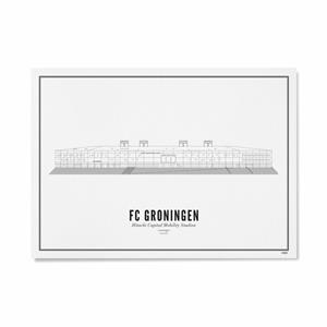 Wijck stadion print Hitachi Capital Mobility stadion A4 21 x 30