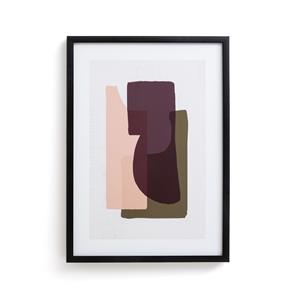 LA REDOUTE INTERIEURS Bedrukte affiche in kader 50x70 cm, Dolce