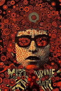 Karo-art Poster - Mr Tambourine Man, 1967, psychedelic, Premium Print, Professioneel Fotopapier
