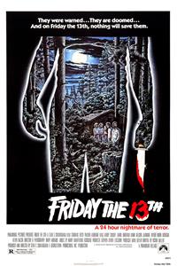 Karo-art Poster - Friday the 13th, Vrijdag de 13e, Originele Filmposter, Premium Print, Professioneel Fotopapier