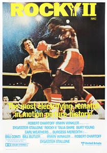 Karo-art Poster -Rocky II, Originele Filmposter, Premium print, Professioneel Fotopapier
