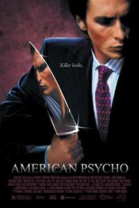 Karo-art Poster - American Psycho, 2000, Originele Filmposter, Premium Print, Professioneel Fotopapier