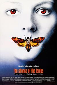 Karo-art Poster - The Silence of the Lambs, Originele filmposter, Premium Print, Professioneel Fotopapier