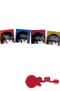 Karo-art Poster - A Hard Day's Night, Beatles, Originele Filmposter, Premium Print, Professioneel Fotopapier