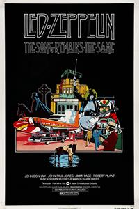 Karo-art Poster - Led Zeppelin, The Song Remains The Same, originele filmposter