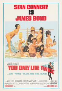 Karo-art Poster -James Bond - You only live twice, Originele Filmposter, Premium Print, Professioneel Fotopapier