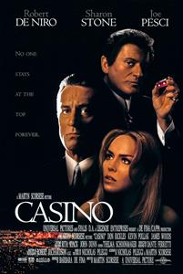 Karo-art Poster -Casino, 1995, Originele Filmposter, Premium print, Professioneel Fotopapier