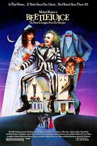 Karo-art Poster - Beetlejuice, 1988, Originele Filmposter, Premium Print, Professioneel Papier