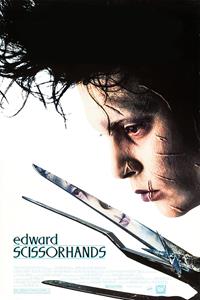 Karo-art Poster - Edward Scissorhands, 1990, Originele Filmposter, Premium Print, Professioneel Fotopapier