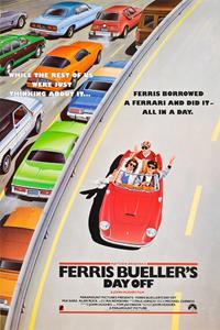 Karo-art Poster - Ferris Bueller's day off, originele Filmposter, Premium kwaliteit, Professioneel Fotopapier
