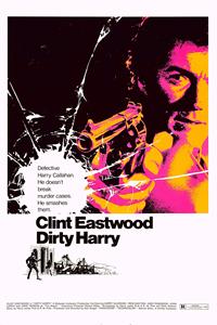 Karo-art Poster - Clint Eastwood - Dirty Harry, Originele Filmposter, Premium Print, Professioneel Fotopapier