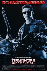 Karo-art Poster - Terminator 2, Judgment Day , 1991, Originele Filmposter, Premium Print, Professioneel Fotopapier