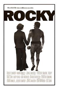 Karo-art Poster - Rocky, 1976 Amerikaanse sport drama film, Originele Filmposter, Premium Print, Professioneel Fotopapier